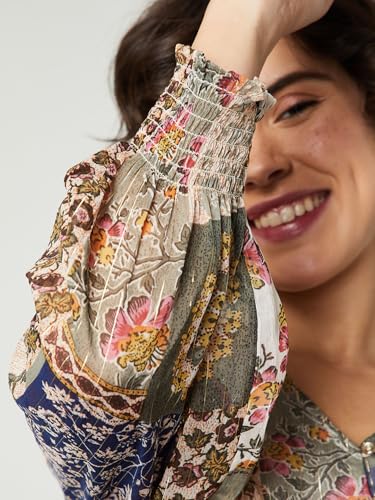 Max Women's Polyester Classic Midi Casual Dress (C24WCTFSWD323_Green