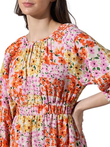 ONLY Women's Polyester A-Line Mini Dress (15336029-Cloud Dancer_Cloud