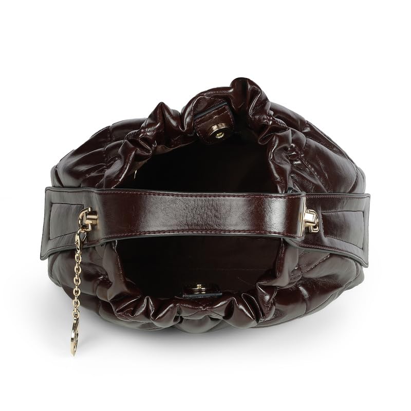 tresmode TURIN Women's Sling Bag in Brown Color