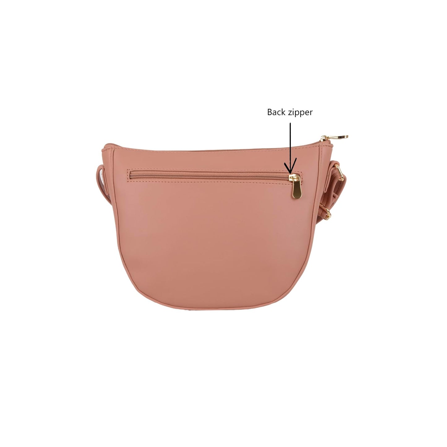Baggit Women Pink Sling Bag Small Size | Ladies Stylish Casual Cross Body Purse Handbag