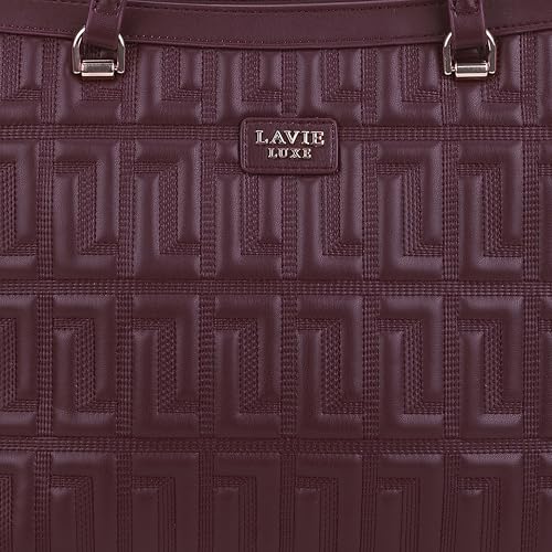 Lavie Luxe Juli Large Tote Bag for Women | Tote Bag for Work | Ladies purse | Stylish Shoulder Bag | Gift for Women
