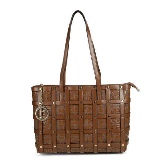 tresmode RIMINI Brown Women's Vegan Leather Handbag