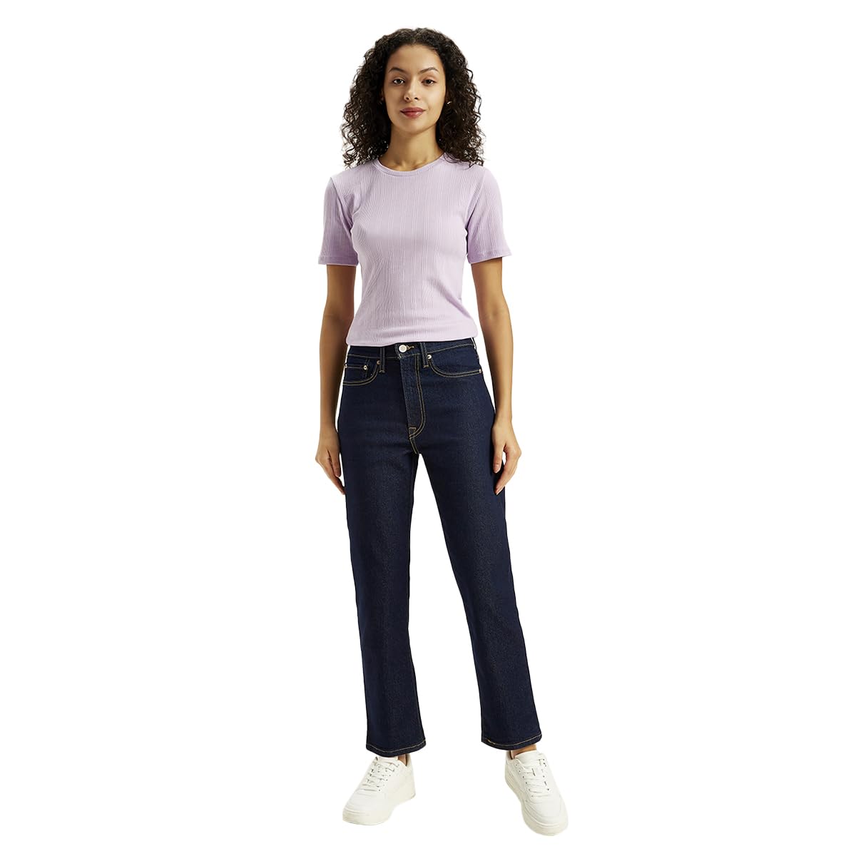 Levi's Women's Straight Jeans (A8632-0003_Blue