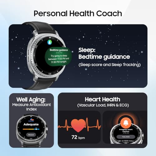 Samsung Galaxy Watch8 Classic (47mm LTE, Black)_with Other Offers