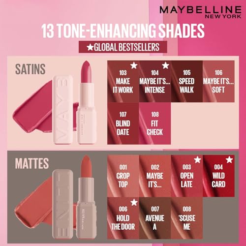 Maybelline New York Maybelline Serum Lipstick (Matte), 007 Avenue