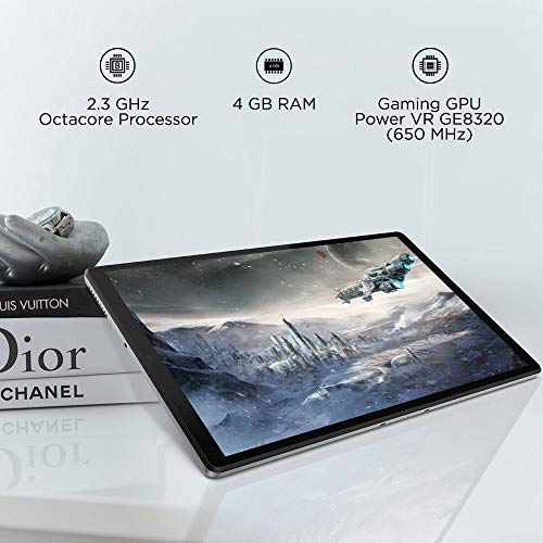 Lenovo M10 FHD Plus 2nd Gen with Pen and Kids Mode, Parental Control, Posture Alert, Dolby Atmos Speakers, TUV Certified Eye Protection (10.3 inches, 4 GB, 128 GB, Wi-Fi, Platinum Grey)