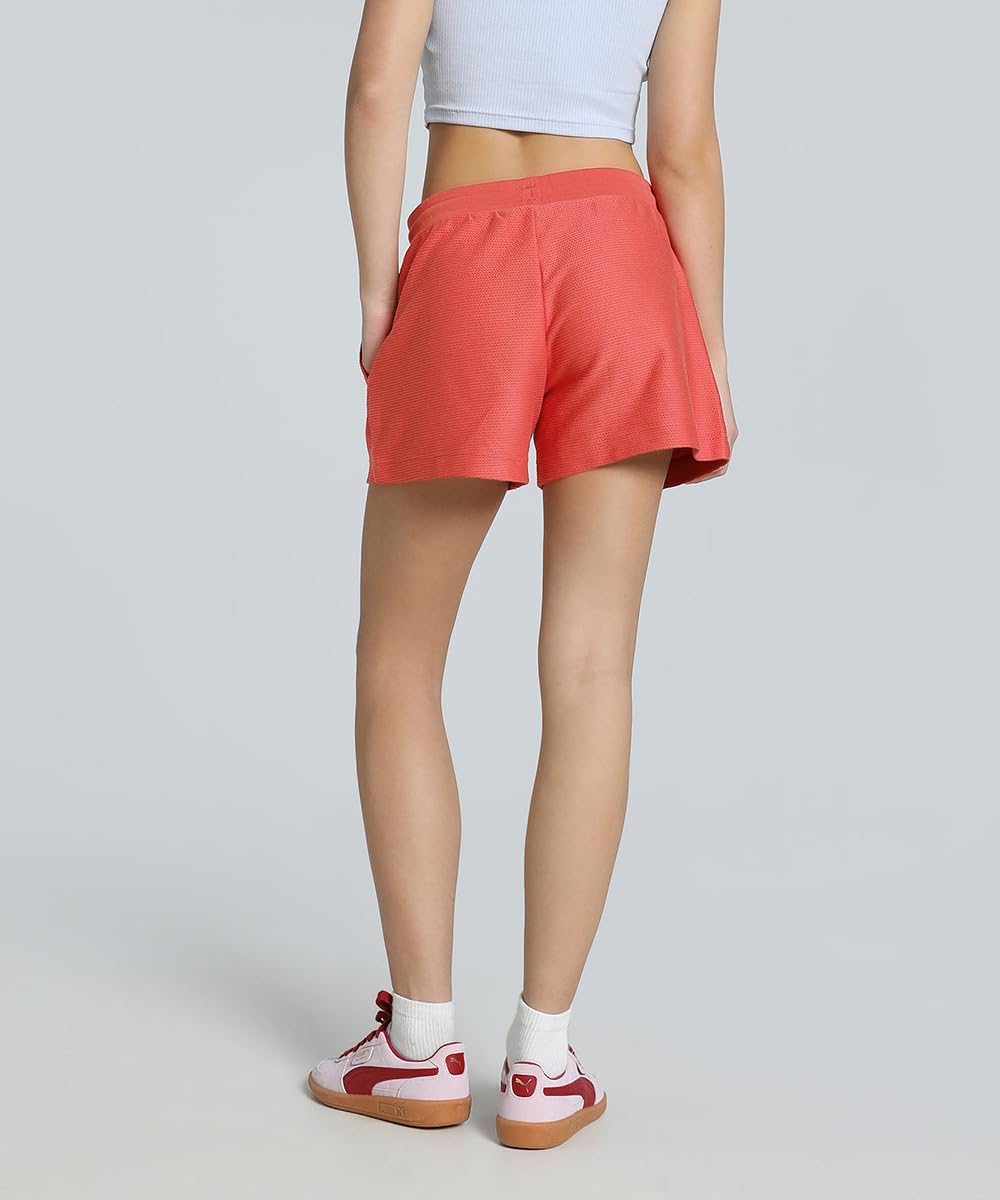 Puma Women's Hybrid Shorts (629782_Red Fire