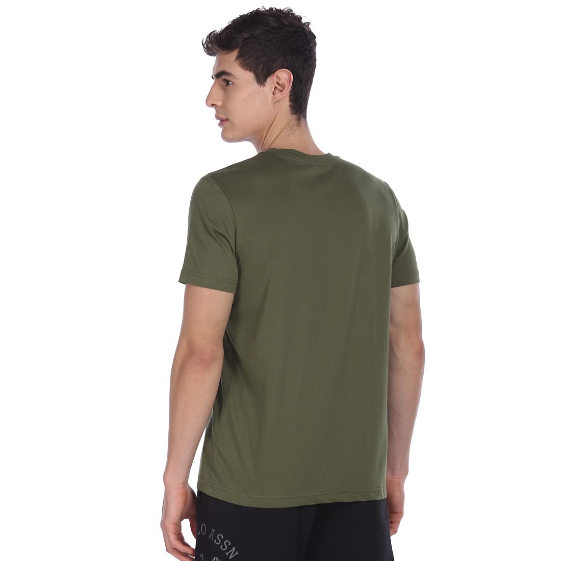 U.S. POLO ASSN. Men's Regular Fit Shirt (I643_OLIVE_M_Olive Green_M)