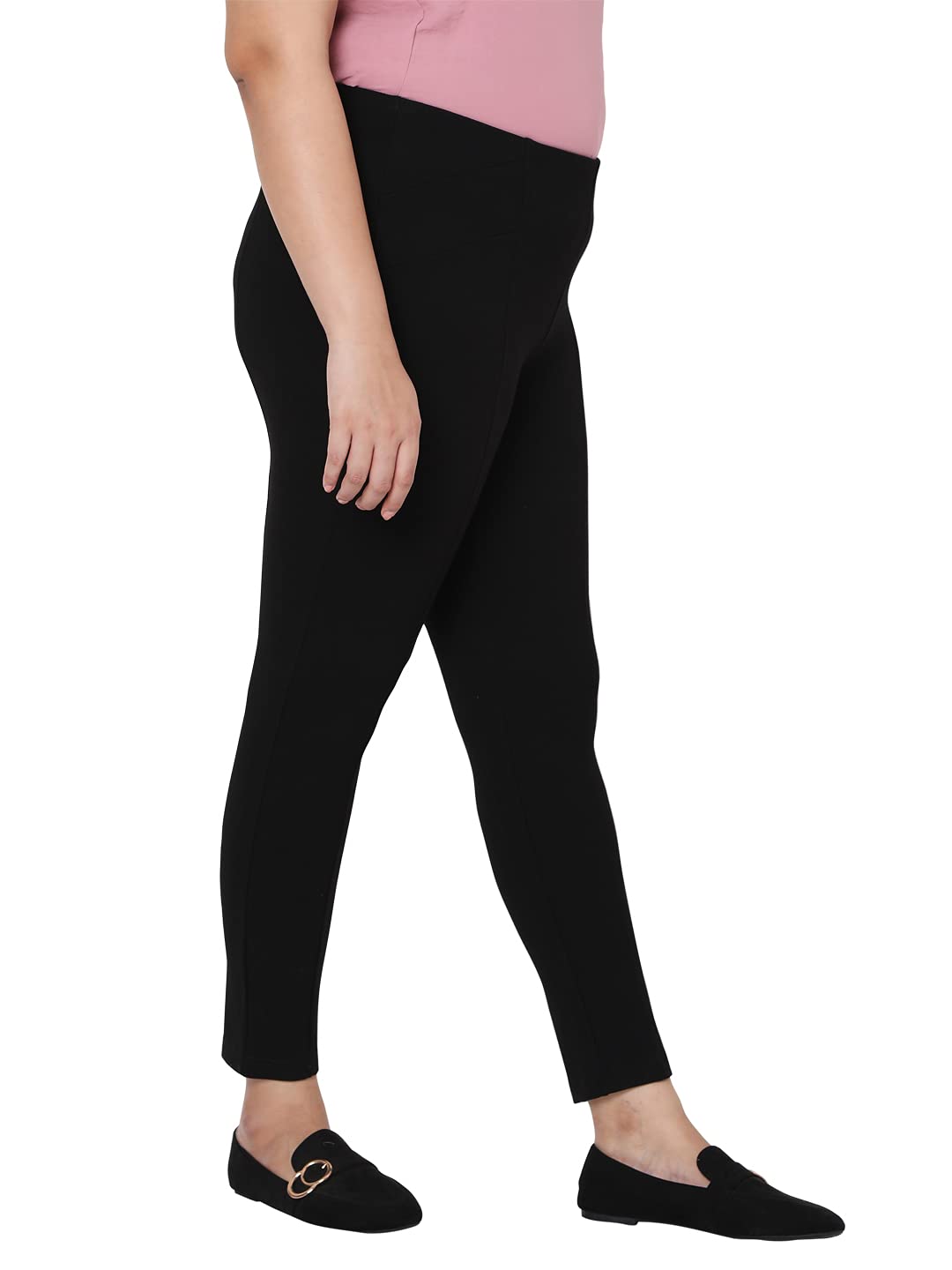 VERO MODA Women's Skinny Casual Pants (249365201_Black_S)