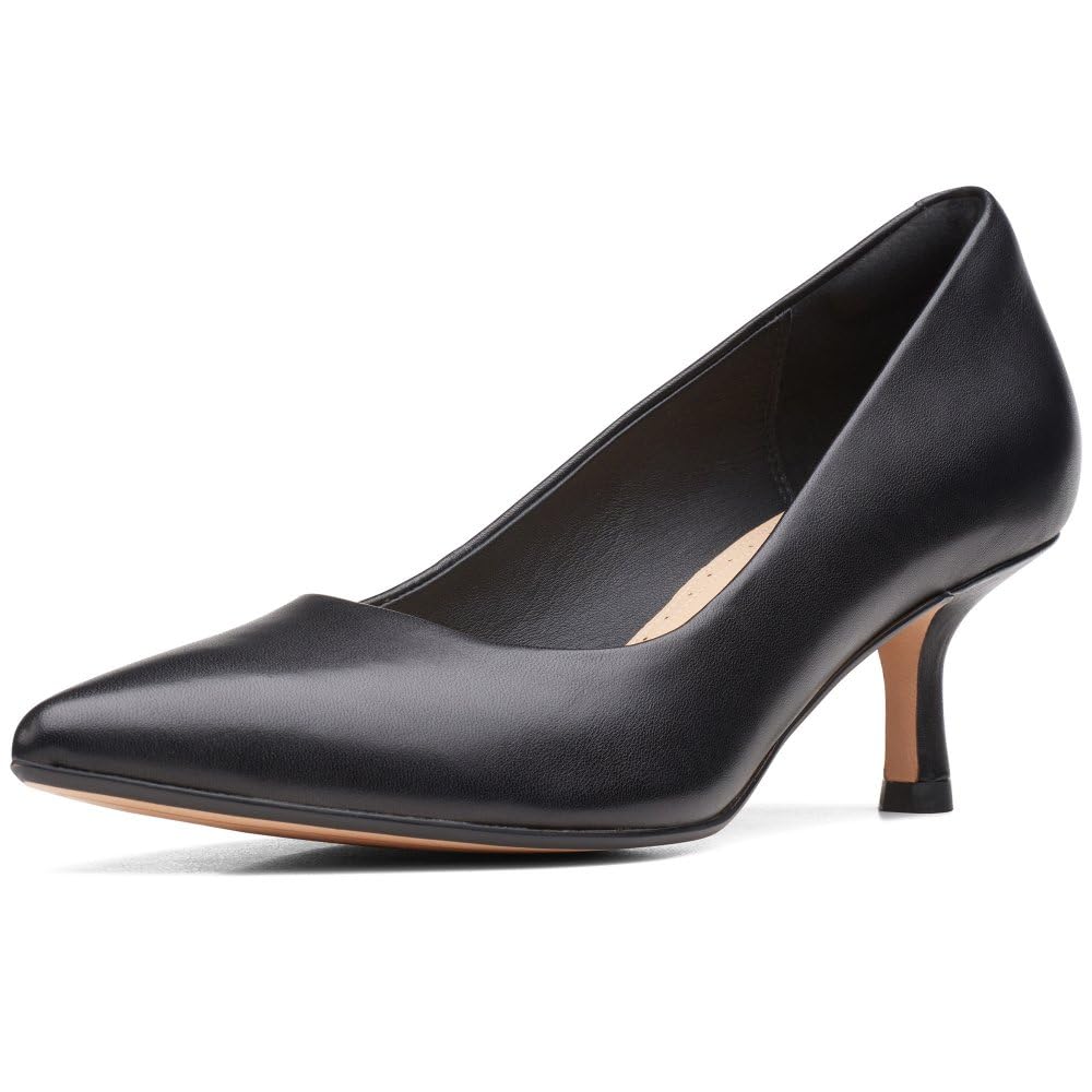 Clarks Violet55 Rae Black Leat UK-7