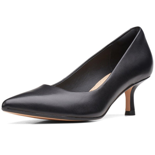 Clarks Violet55 Rae Black Leat UK-7