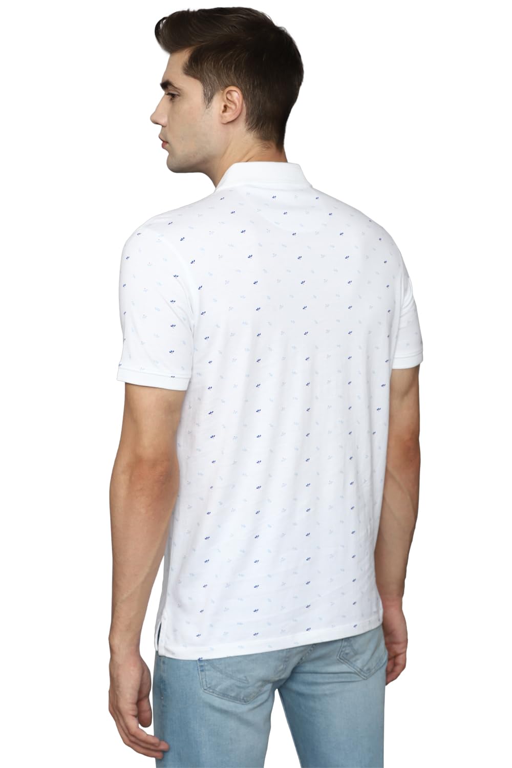 Allen Solly Cotton Men's Regular Fit T-Shirt (ASKPCURGFJ75298_White XL)