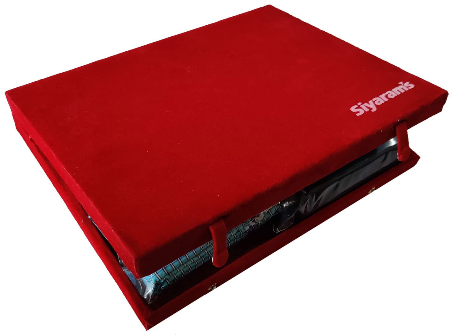 Siyaram's Men's Combo Poly Blend Checks Shirt and Trouser Unstitched Fabric Set -Gift Pack (Multicolour_Free Size)