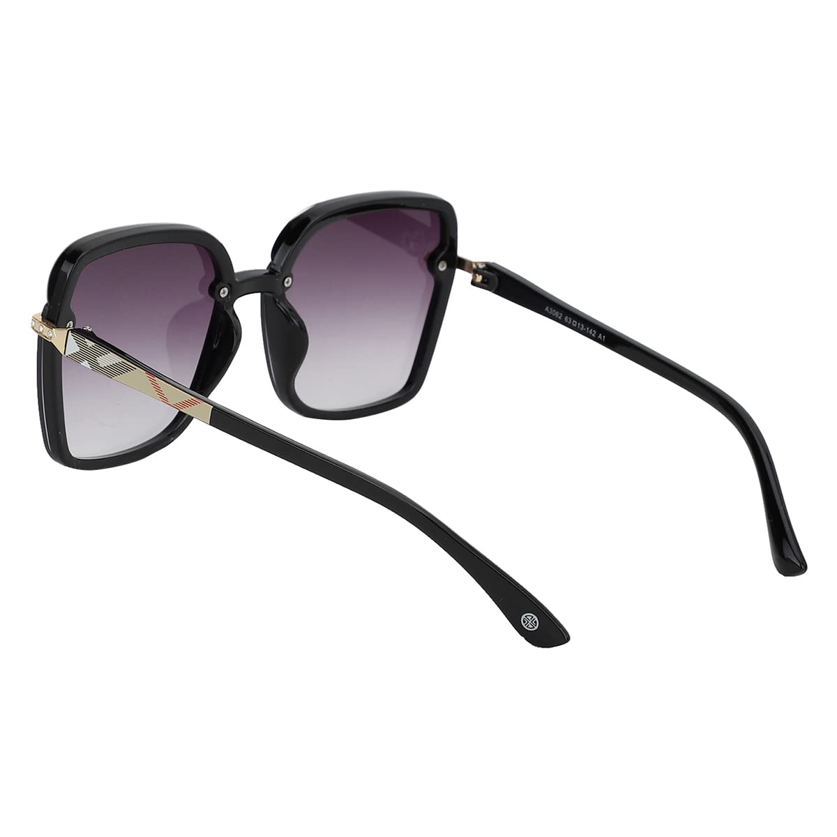 Carlton London Adults-Women Purple One Size Casual Winter Wear Acetate Frame UV Protected Lens Sunglasses