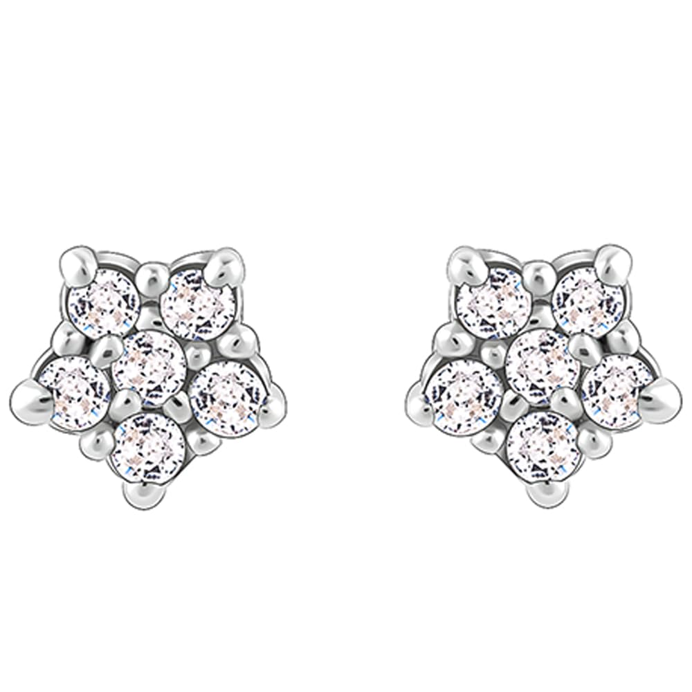 GIVA 925 Silver Zircon Constellation Earrings | Gifts for Girlfriend, Gifts for Women and Girls | With Certificate of Authenticity and 925 Stamp | 6 Month Warranty