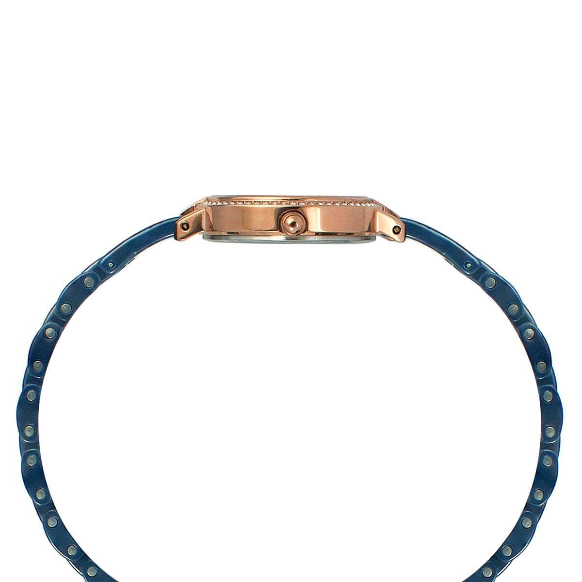 TIMEX Ceramic Analogue Blue Dial Women Watch-Wtitwel15702, Bandcolor-Blue