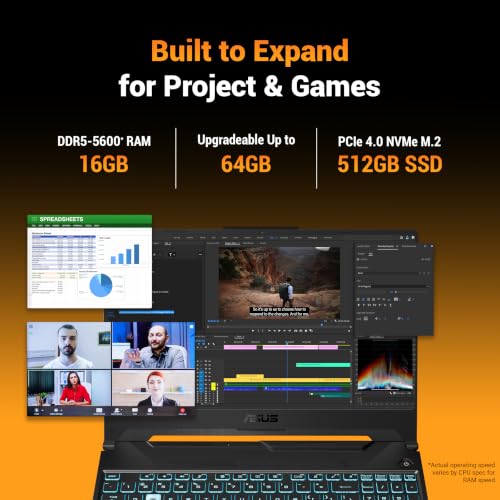 ASUS TUF A15 (2026),Smartchoice,AMD Ryzen 7 8845HS,RTX 3050-4GB,16GB RAM (Upgradeable),512GB SSD,FHD,15.6"(39.6 cm),144Hz,Win 11,M365 Basic(1Y),Office 24,Black,2.3 Kg,FA506NCG-HN192WS,Gaming Laptop