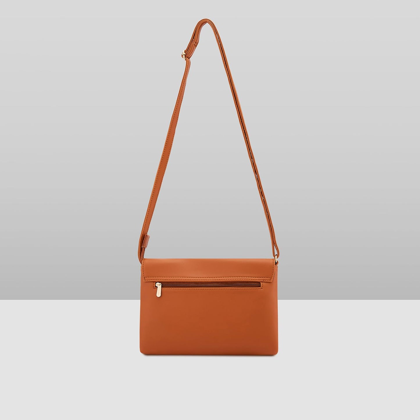 Caprese Rohde Bow Sling Small Brown Bag for Women|Adjustable Strap for Comfortable Wear|Stylish,Versatile Crossbody Bag for Everyday Use, Travel, and Special Occasions