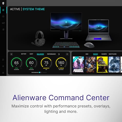 Alienware 16 Area-51, Intel Core Ultra 9-275HX, RTX 5090-24GB, 64GB DDR5, 2TB SSD, WQXGA, 16.0"/40.64cm, 240Hz, Win 11, MSO 2024, Liquid Teal, 3.4kg, AI Enabled, 500 nits, AI PC