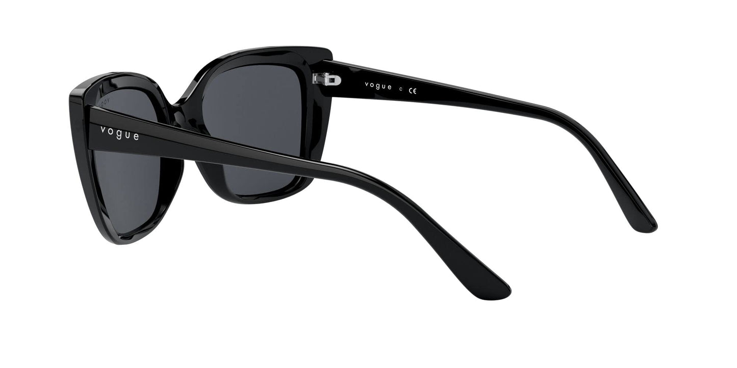 Vogue Eyewear UV Protected Square Sunglasses For Women ( 0VO5337S| 53 mm | Grey)