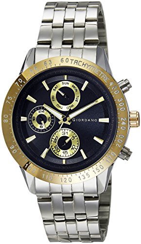 Giordano Multifunction Black Dial Men's Watch - 6102-33