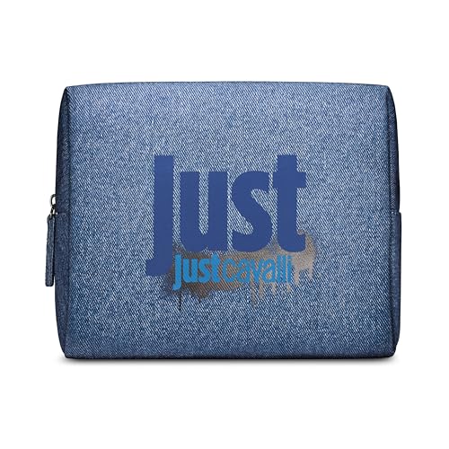 JUST CAVALLI FOR HIM GIFT SET (EDT 90ML + 15ML PURSE SPRAY + 100ML SG + POUCH)