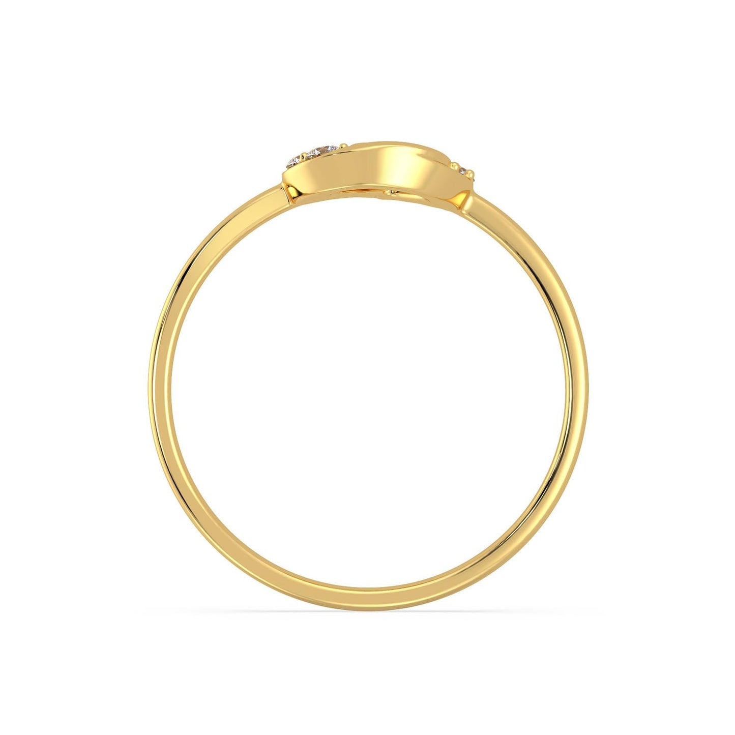 Malabar Gold & Diamonds Gold Ring for Women 22k | Pure Gold 22kt (916) BIS Hallmark Certified Finger Ring for Birthday, Engagement, Anniversary & Festive Gift