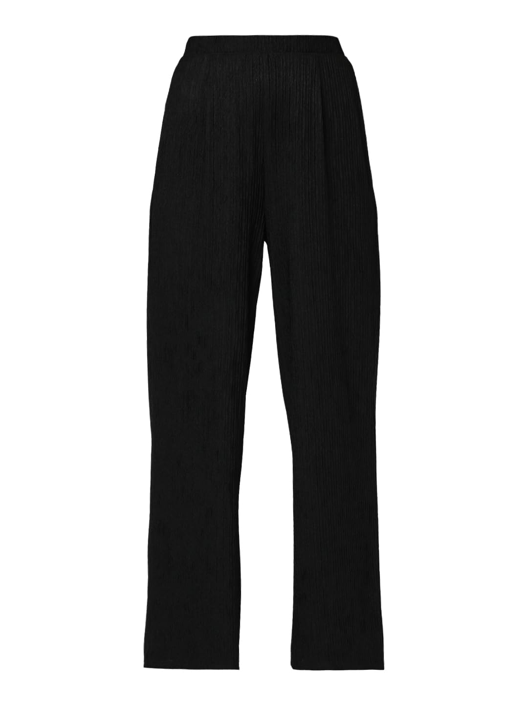 VERO MODA Women's Straight Fit Black Pants