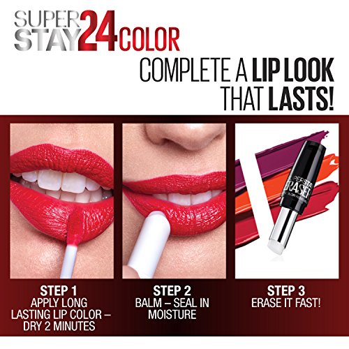 Maybelline New York Super Stay 2-Step Lipstick, Forever Chestnut
