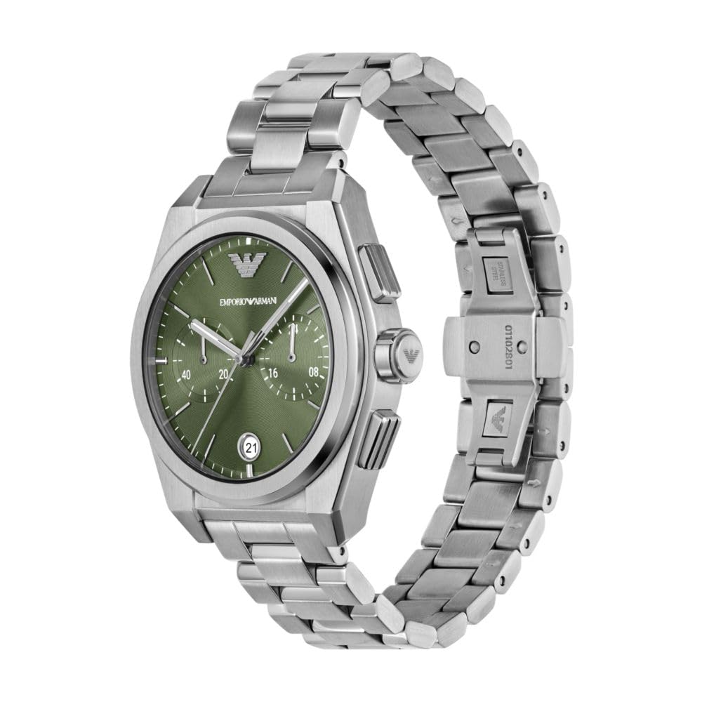 Emporio Armani Analog Green Dial Men's Watch-AR11640