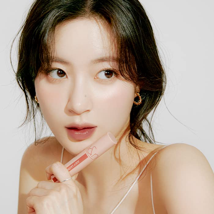 rom&nd Bare Juicy Lasting Glossy Tint 23 Nucadamia | High-Shine Lip Color | Smooth Application | Lightweight and Comfortable Wear | Hydrating Lip Tint for Everyday Use