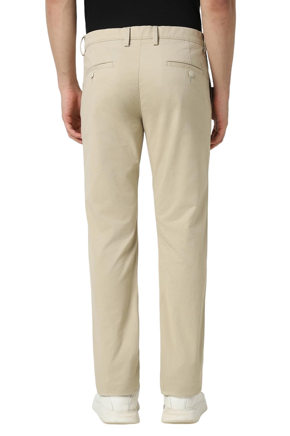 Van Heusen Men's Slim Casual Pants (VSTFUSLPF28524_Beige