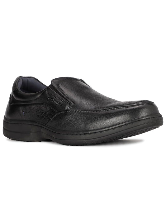 Hush Puppies Men's STREET SLIP ON Slipon Formal Shoes (8546139_BLACK_10 UK)