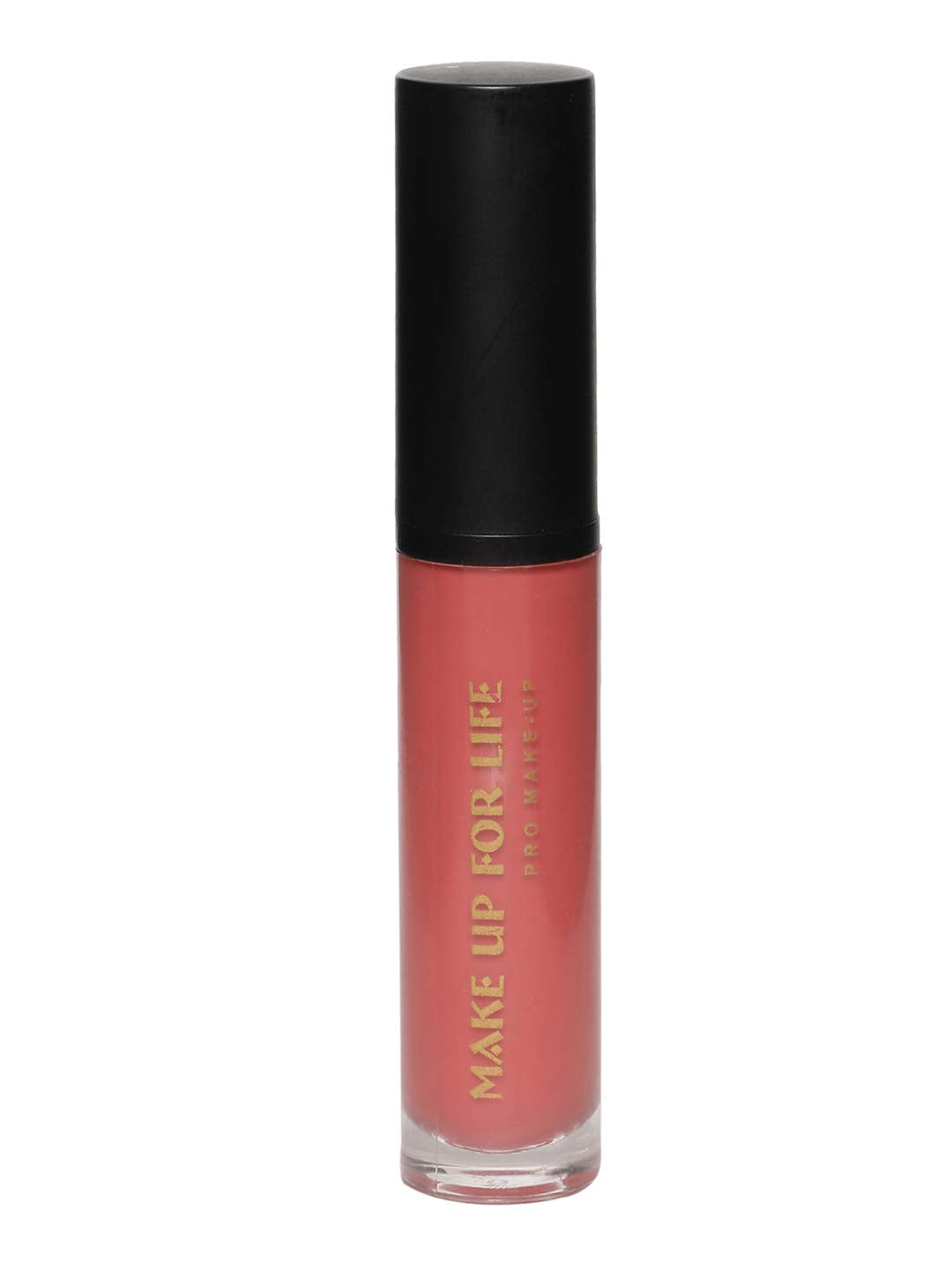 MAKE UP FOR LIFE 12 Hr Liquid Lip Gloss-124, Pink, 5 g