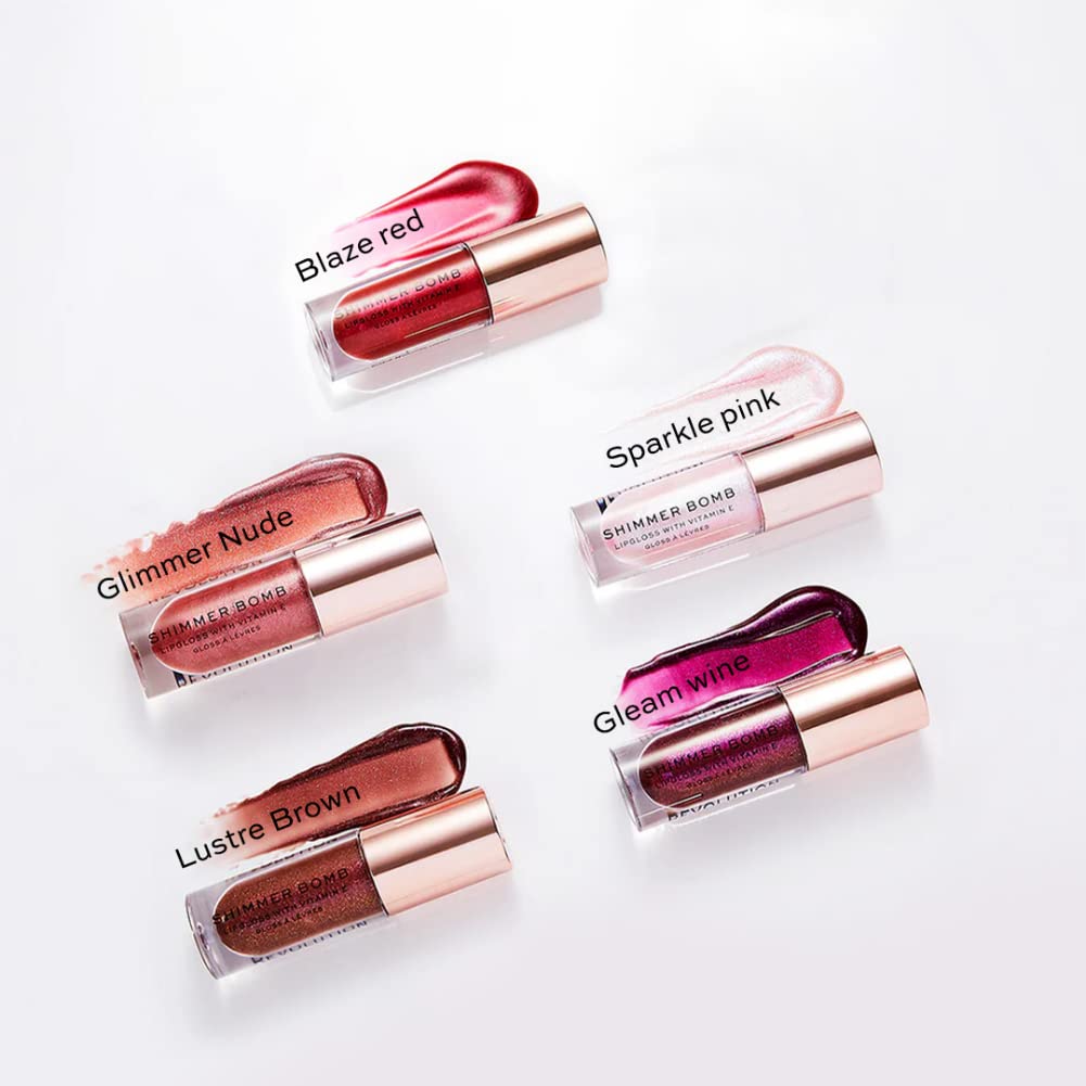 Revolution Beauty London Lipgloss Sparkle Pink