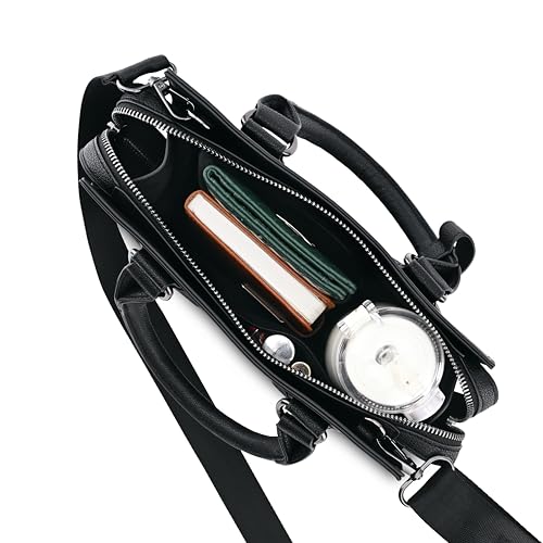 Fastrack Structured Satchel | Faux-Leather Women's Handbags | Satchel for Casual Carry