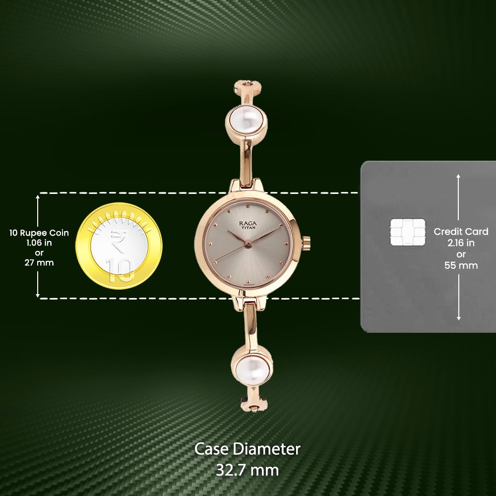 Titan Autumn-Winter 19 Analog Rose Gold Dial Women's Watch NM2576WM01/NN2576WM01/NP2576WM01