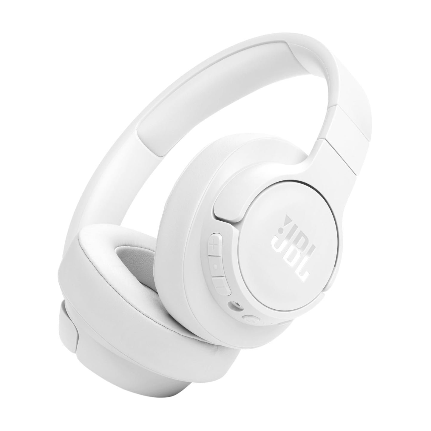 JBL Tune 770NC Wireless Over Ear ANC Headphones with Mic, Upto 70 Hrs Playtime, Speedcharge, Google Fast Pair, Dual Pairing, BT 5.3 LE Audio, Customize on JBL Headphones App (White)