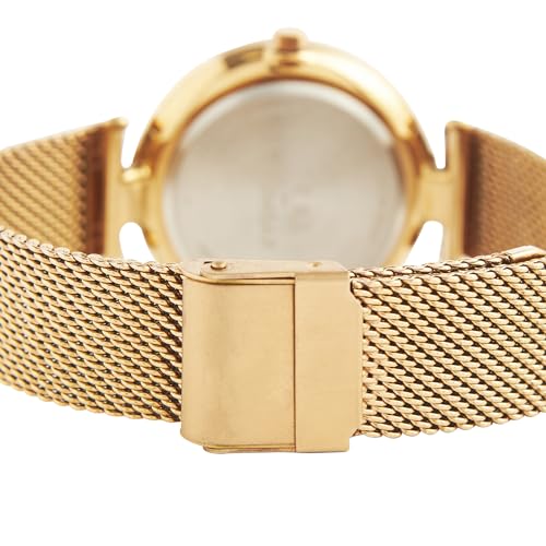 TEAL BY CHUMBAK Round Dial Analog Watch for Women|Peacock Peeper Collection| Stainless Steel Strap|Gifts for Women/Girls/Ladies |Stylish Fashion Watch for Casual/Work - Pink
