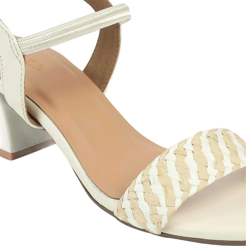 tresmode Cescross Women's Dress Block Heel Sandals