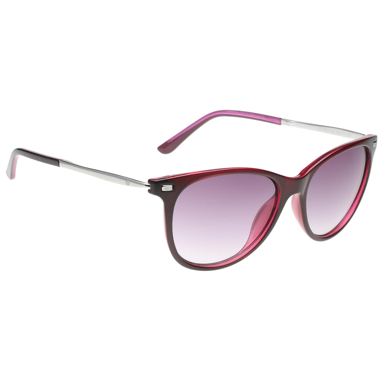 French Connection|Red Full Frame Cat-eye Sunglasses|100% UV Protected (Uv 400) Purple Gradient Faded Lens|Women's|Medium|FC 7617 C2 54 S