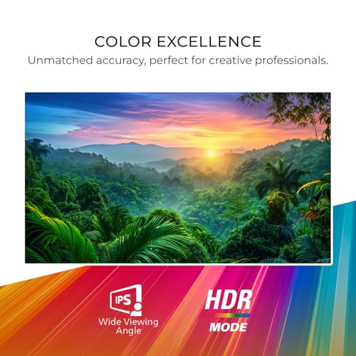 AOC U27B3A 4K 27" IPS 3840x2160 UHD Frameless Monitor, Display Port x1, HDMI x2, Built in Speaker, Eye Care, Flicker Free, 1 Billion+ Colors, sRGB 128.7%, VESA