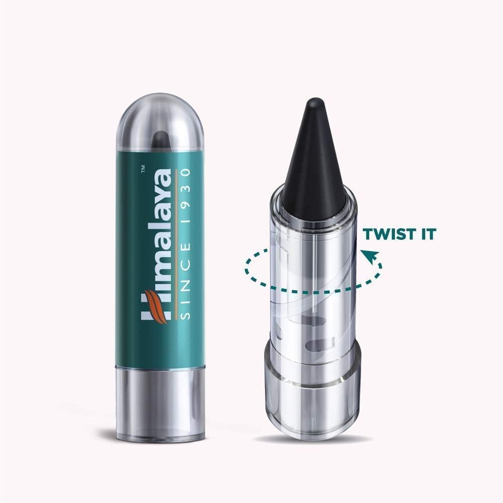 Himalaya SINCE 1930 Herbals Kajal Pencil, Matte Black, 2.7G (Packaging May Vary) (Pack Of 3)