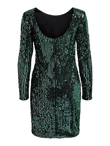 Only Women's Polyester Blend Shift Above The Knee Dress (15244997- Black_S)