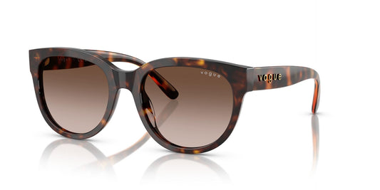 VOGUE EYEWEAR Women Gradient Brown Lens Pillow Sunglasses - 0VO5592SIW6561354