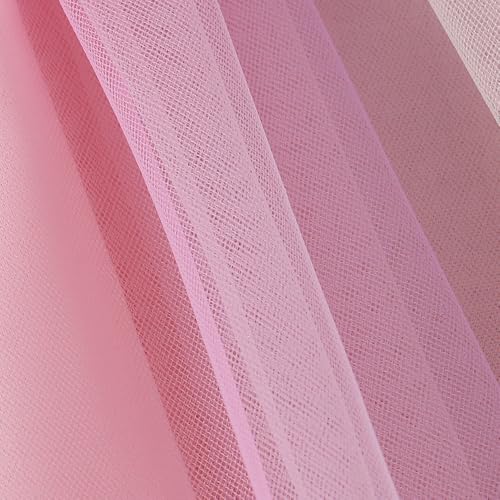 Hoscotch Girls Embellished Pink Short Sleeves Party Dresses for Ages (12-18 Months)