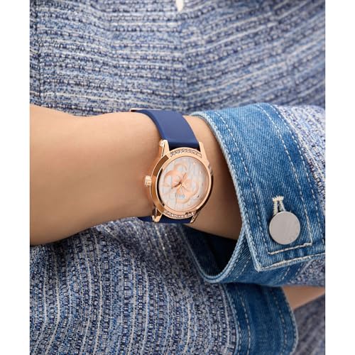 GUESS Analog White Dial Women's Watch-GW0860L2