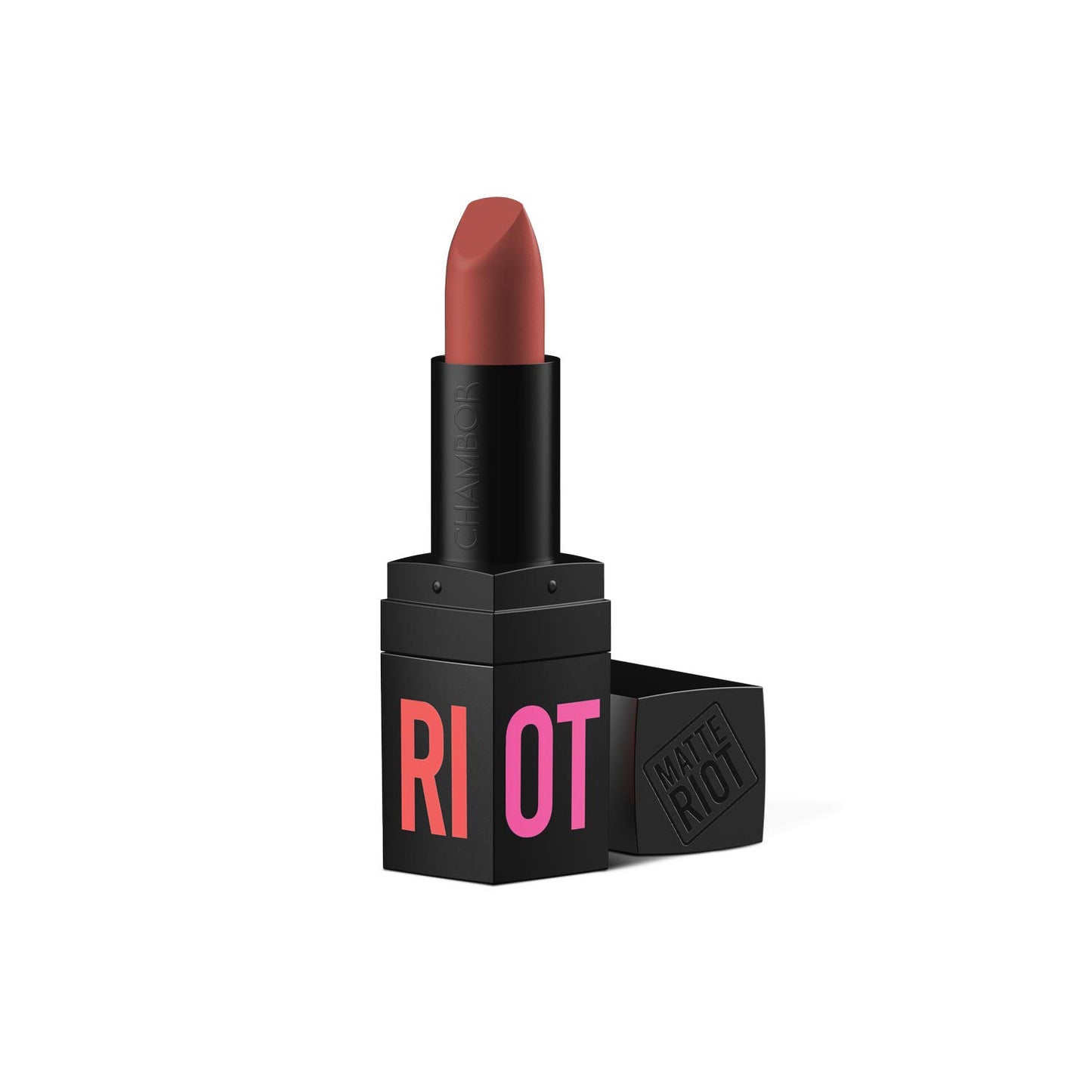 CHAMBOR Matte Riot # 283 - Apricot Cuddle, Apricot Cuddle, 4.5 g