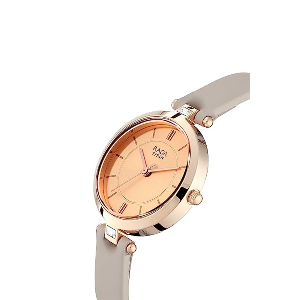 Titan Raga Viva Analog Rose Gold Dial Women's Watch 2603WL01/NN2603WL01/NP2603WL01