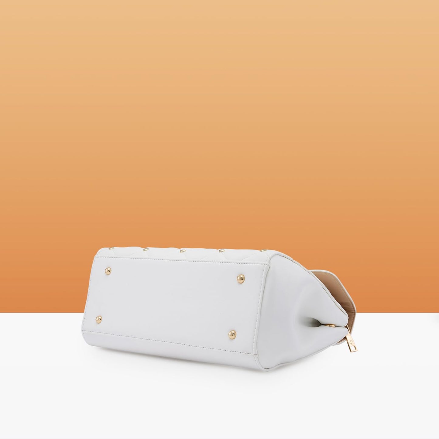 Caprese Cheryl Satchel Bag, Large | Stylish Quilted Handbag for Women with Multiple Compartments & Adjustable & Detachable Sling Strap | Secure Zip Closure| Perfect for Casual & Daily Essentials